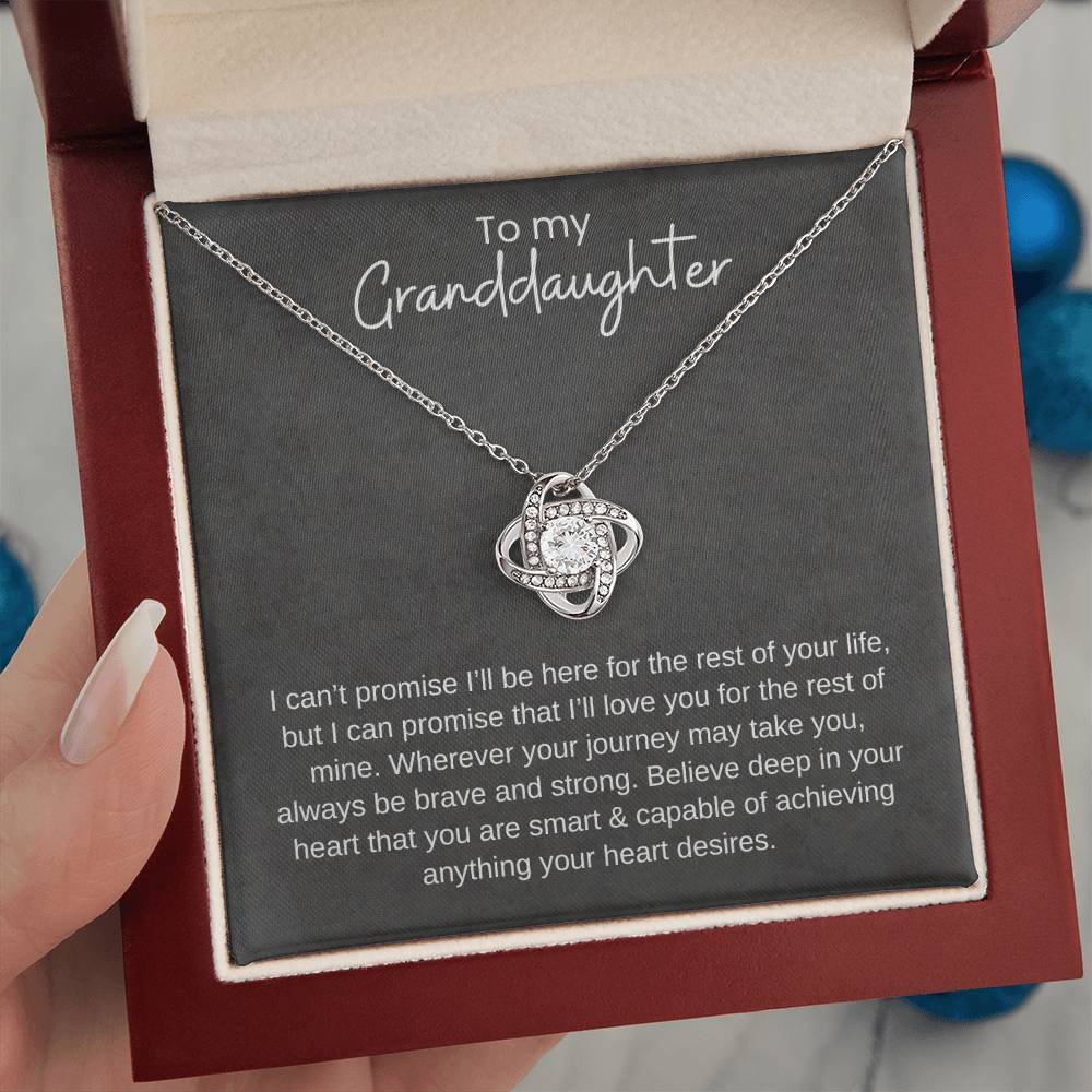 To My Granddaughter - I Will Love You for the Rest of My Life