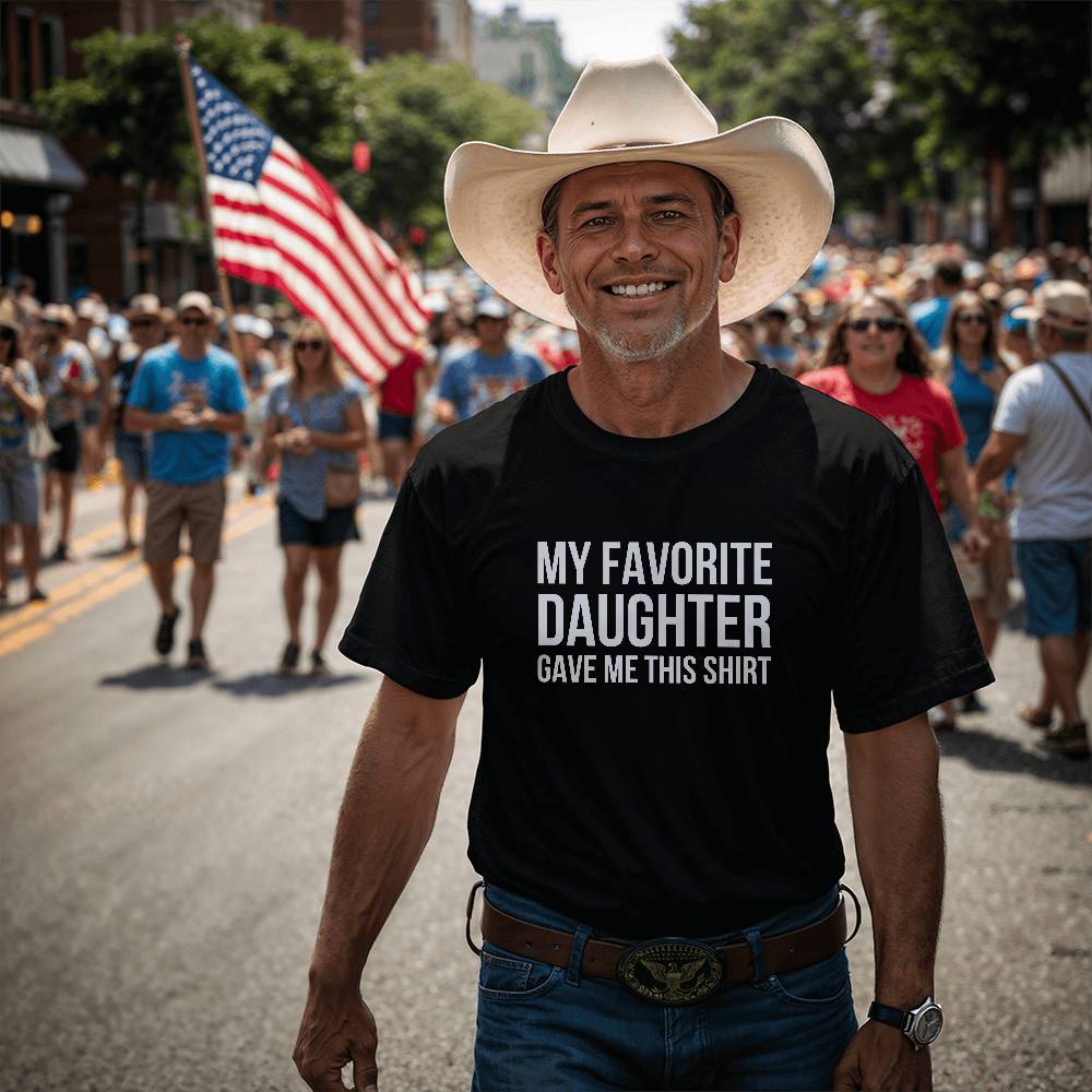 My Favorite Daughter gave me this Shirt - From Daughter to Dad