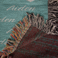 Personalized Name Blanket for Your Son - 50" x 60" Heirloom Woven Blanket