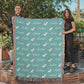 Personalized Name Blanket for Your Son - 50" x 60" Heirloom Woven Blanket