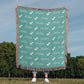 Personalized Name Blanket for Your Son - 50" x 60" Heirloom Woven Blanket