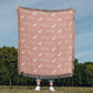 Personalized Kid Blanket for Your Daughter - 50" x 60" Heirloom Woven Blanket
