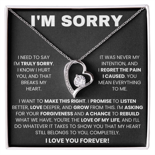 Apology Gift For Her - I am Truly Sorry