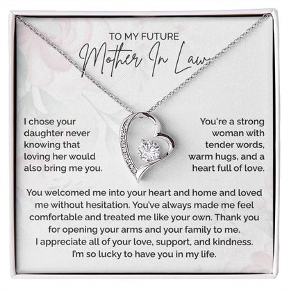 Future Mother in Law Gift - Forever Love Necklace