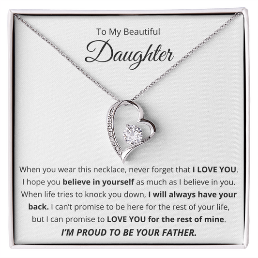 To My Daughter -  I will Always Have Your Back