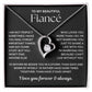 To My Fiance Necklace - You Are My Life