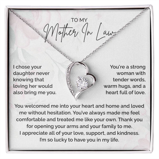 Mother in Law Gift - Forever Love Necklace