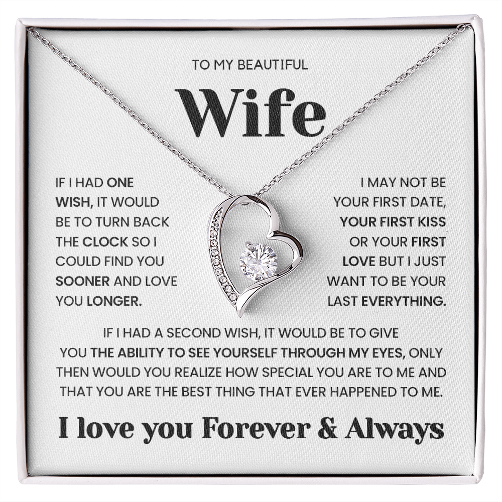 Beautiful Wife Necklace - My Last Everything