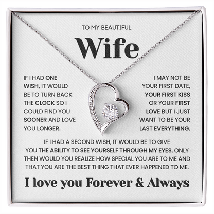 Beautiful Wife Necklace - My Last Everything
