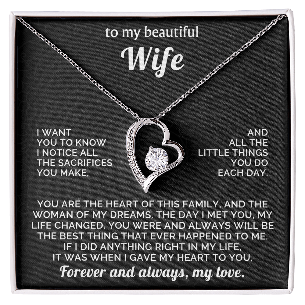 Heartfelt Forever Love Gift from Husband to Wife