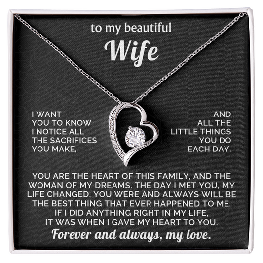 Heartfelt Forever Love Gift from Husband to Wife