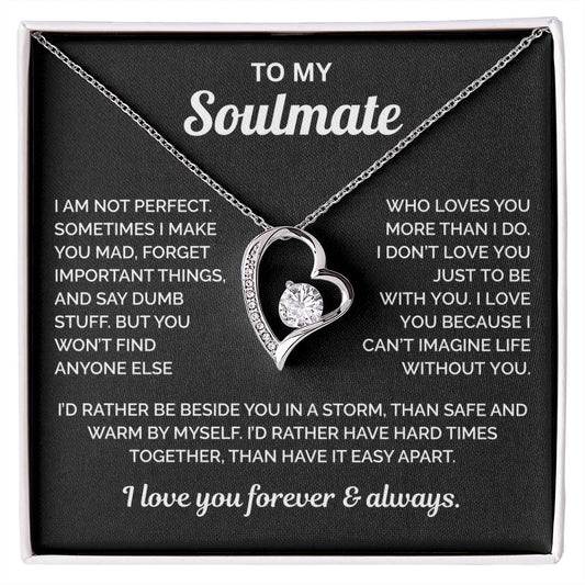 To My Soulmate Necklace - You Are My Everything