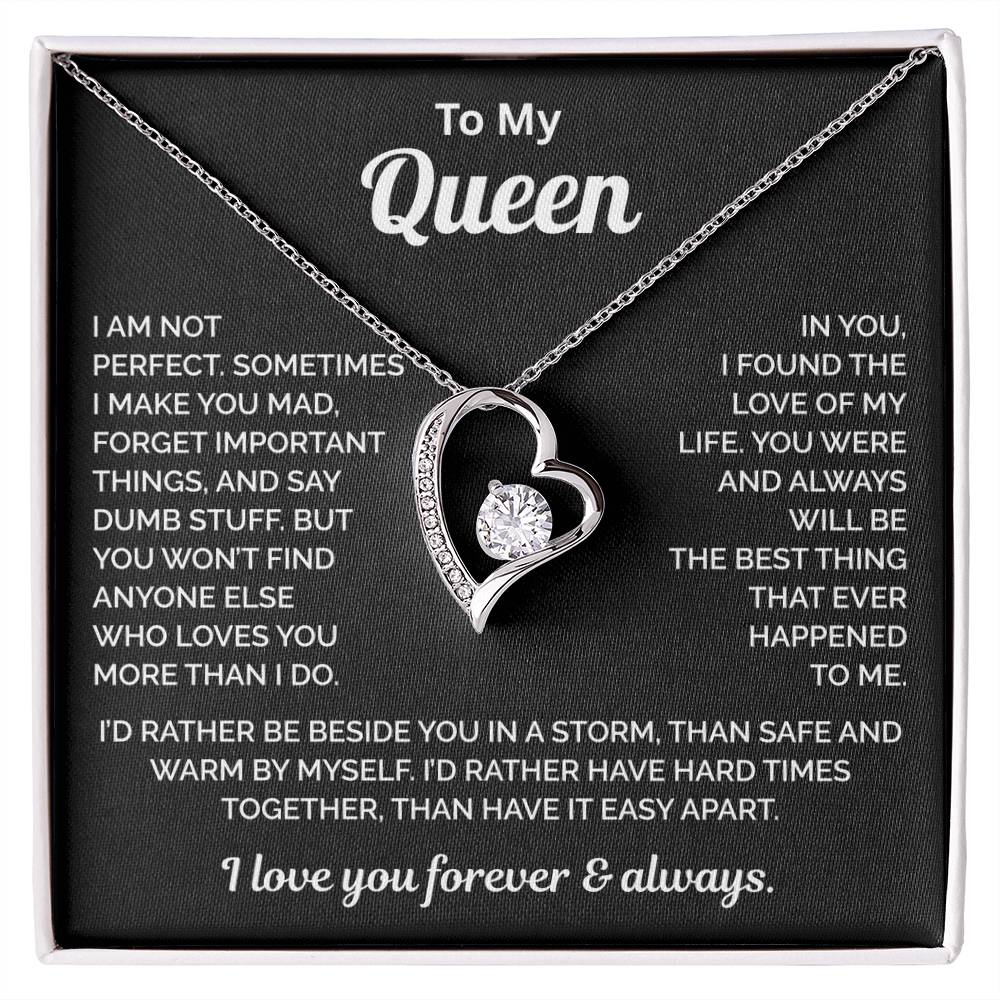 To My Queen Necklace - Love of My Love