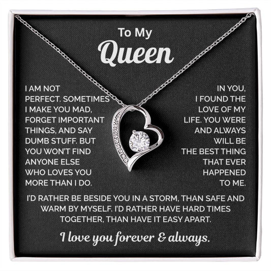 To My Queen Necklace - Love of My Love
