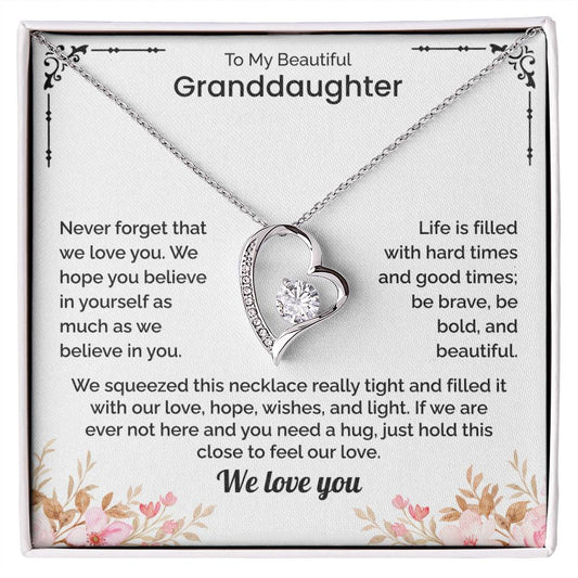 Granddaughter Gift from Grandma and Grandpa