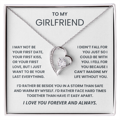 To My Girlfriend Necklace - My Last of Everything