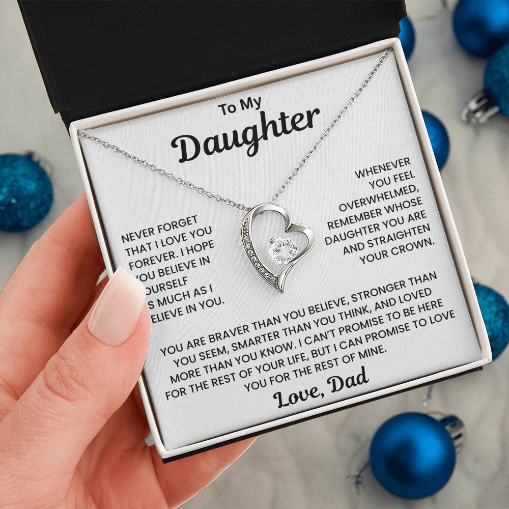 Daughter Gift Necklace From Dad