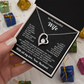 To My Beautiful Wife Necklace – Forever Love Gift from Husband