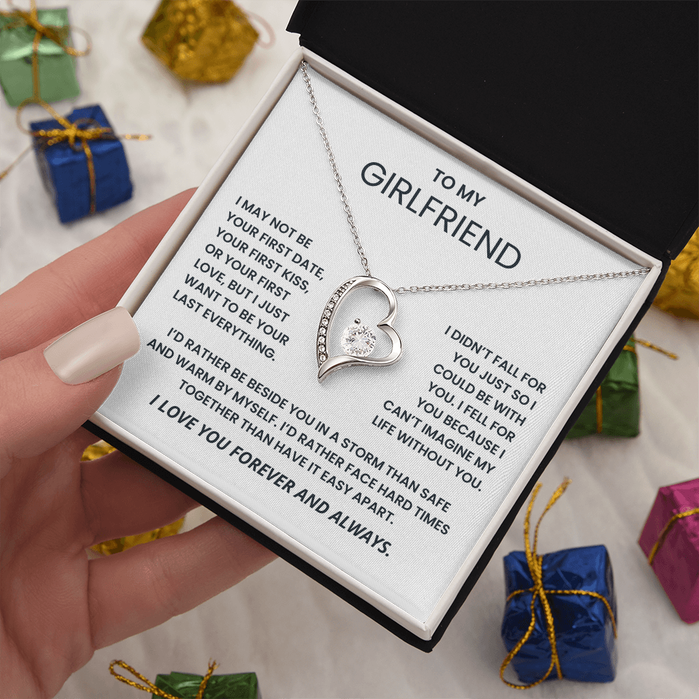 To My Girlfriend Necklace - My Last of Everything