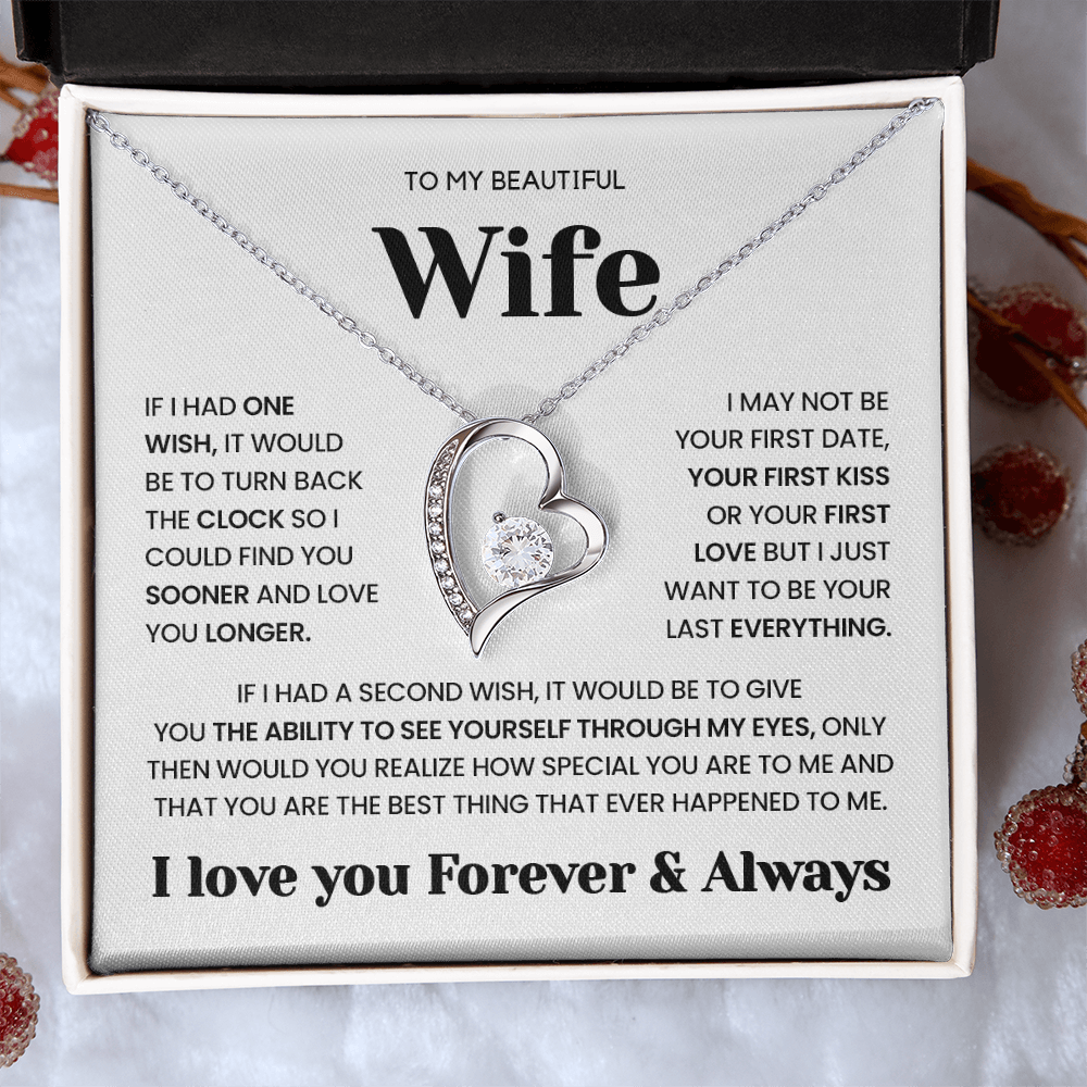 Beautiful Wife Necklace - My Last Everything