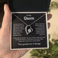 To My Queen Necklace - King Needs a Queen