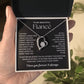 To My Fiance Necklace - Love of My Love