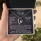 I Love You More Necklace for Wife