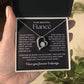 To My Fiance Necklace - You Are My Life