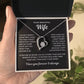 To My Beautiful Wife Necklace