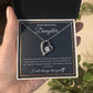 To My Beautiful Daughter - Gift from Proud Parents - Forever Love Necklace
