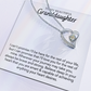 To My Granddaughter - Forever Love Necklace