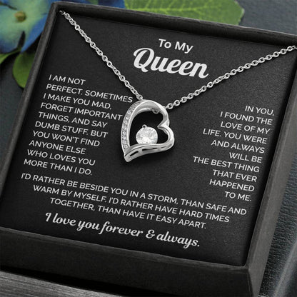To My Queen Necklace - Love of My Love