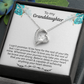 Granddaughter Necklace With Heartfelt Message