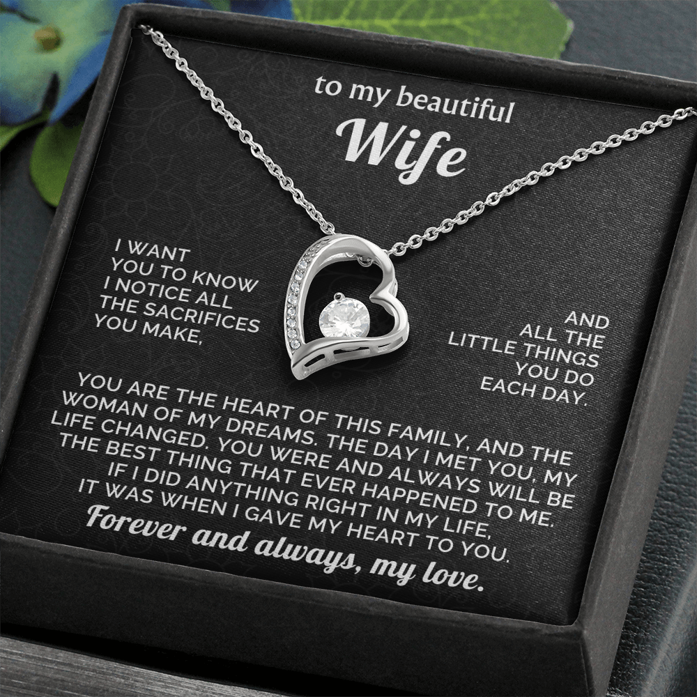 Heartfelt Forever Love Gift from Husband to Wife