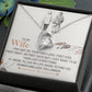 To My Wife Gift from Husband - Forever Love Necklace