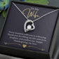 Perfect Thanksgiving Gift to Wife - Forever Love Necklace