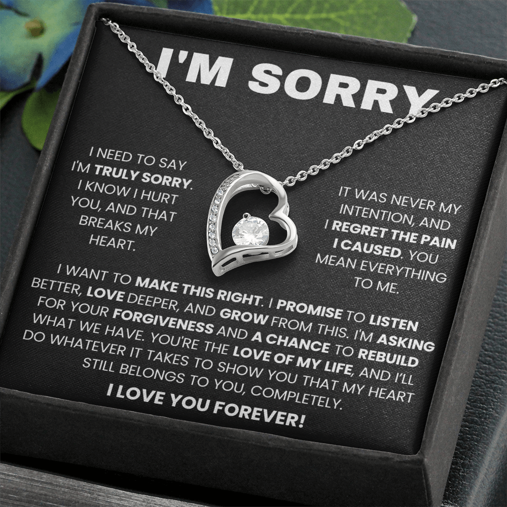 Apology Gift For Her - I am Truly Sorry