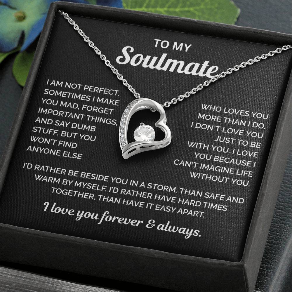 To My Soulmate Necklace - You Are My Everything
