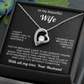 To My Beautiful Wife Necklace – Perfect Gift from Husband