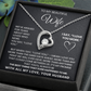 I Love You More Necklace for Wife