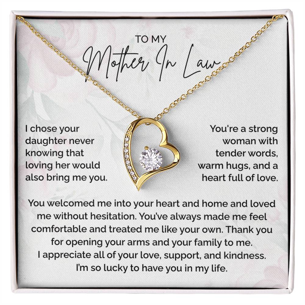 Mother in Law Gift - Forever Love Necklace