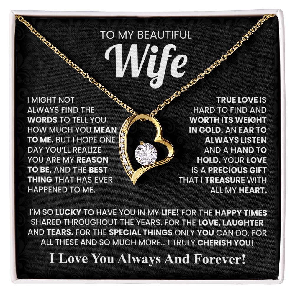 To My Wife - Romantic Anniversary & Birthday Gift From Husband