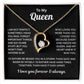 To My Queen Necklace - King Needs a Queen