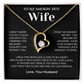To My Smokin' Hot Wife - Forever Love Necklace