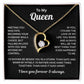 To My Queen Necklace - Meeting You Was Fate