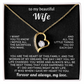 Heartfelt Forever Love Gift from Husband to Wife