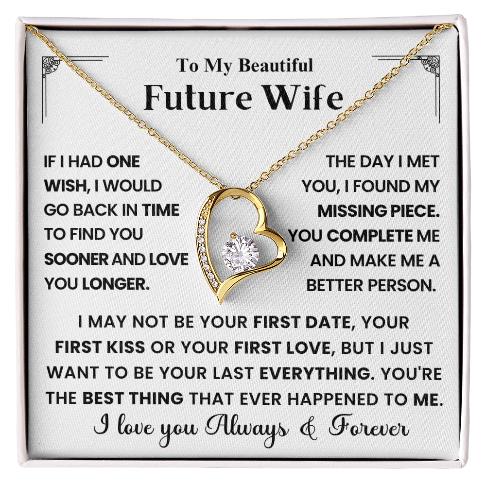 Future Wife Gift - My Everything Necklace