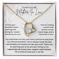 Future Mother in Law Gift - Forever Love Necklace
