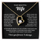 To My Beautiful Wife Necklace