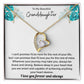 Granddaughter Gift - I Love You Necklace